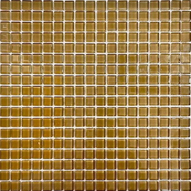 Мозаика Orro Mosaic Geologie 01 стекло 30х30 см глянцевая чип 15х15 мм, золотой-oro-gold