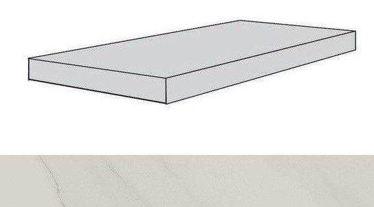 Ступень угловая Allure Gioia Scalino Angolare Dx 33x120 /Аллюр Джиойя Правая 33x120 матовая керамогранит фото Ступень угловая Allure Gioia Scalino Angolare Dx 33x120 /Аллюр Джиойя Правая 33x120 матовая керамогранит
