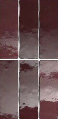 Настенная плитка Artisan Burgundy 6.5х20 керамическая