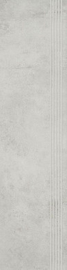 Ступень фронтальная Scratch Bianco Stopnica Prosta Nacinana Mat. 29,8x119,8 G1 керамогранит матовая 5900144083486