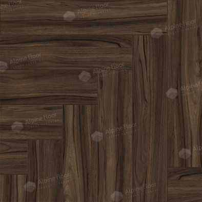 Ламинат Alpine Floor Herringbone 12 LF105-13 Орех Сицилия 606х100х12 12 мм 34 класс с фаской