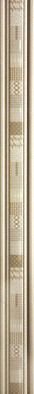 Бордюр Moldura Passion 90 Champagne керамический