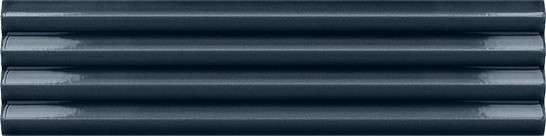 Настенная плитка Praia Naval Glossy Equipe 5x20 глянцевая, рельефная (структурированная) керамическая 28475