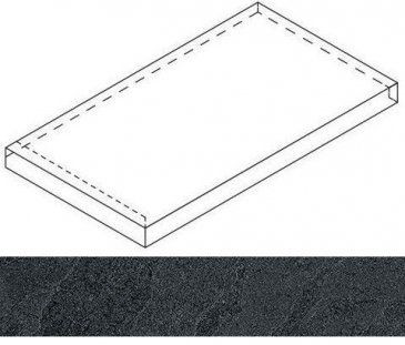 Ступень угловая Титанио X2 33x60 Лев/Titanio X2 Scal.33x60 Ang.SX керамогранит
