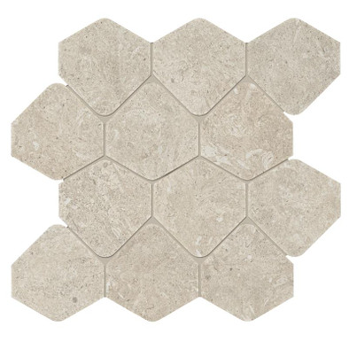 Мозаика Supergres Kalkarea Sand Mos. Shape 30,5x30,8 керамогранит матовая бежевый KSMS