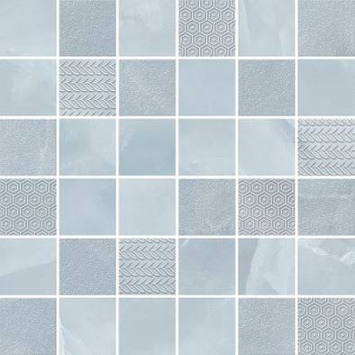 Мозаика Onice Blu Mosaic- 30х30 см, глянцевая голубой 921660 фото Мозаика Onice Blu Mosaic- 30х30 см, глянцевая голубой 921660