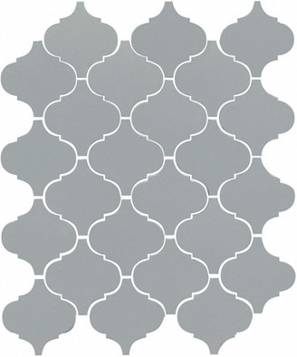 Настенная плитка 65012 Арабески Глянцевый Серый 26x30 Kerama Marazzi  керамическая