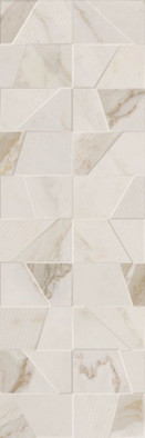 Настенная плитка Rev. Calacatta Gold R90 Top Matt 30x90 матовая керамическая