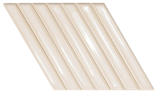 Настенная плитка Spike Bars A Deep White 15х25.9 Wow глянцевая керамическая 135011