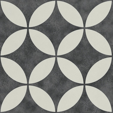 Керамогранит Enya Coal 15x15 APE Ceramica Brianna матовый универсальная плитка A038719