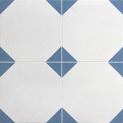Керамогранит DV Blue Pre-cut 45х45 Etili Seramik матовый напольная плитка 17313