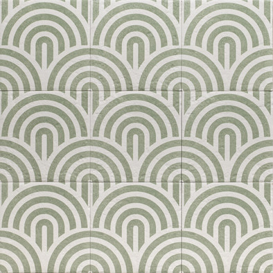Декор Decor Green Three 20х20 Mainzu Four Seasons керамогранит матовый УТ-00053008