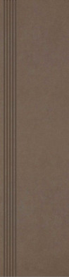 Ступень фронтальная Intero Brown Stopnica Prosta Nacinana Mat. 29,8x119,8 керамогранит матовая 5900144071797