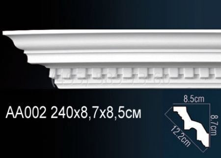 Перфект Карниз потолочный с рисунком AA002