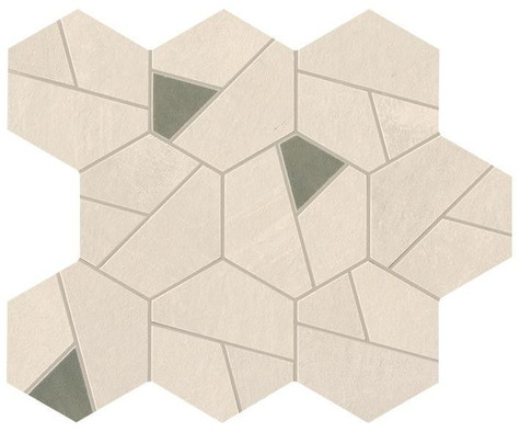 Мозаика Boost Pro Ivory Mosaico Hex Olive керамогранитная 25x28.5 фото Мозаика Boost Pro Ivory Mosaico Hex Olive керамогранитная 25x28.5