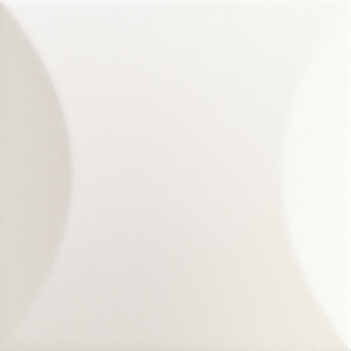 Настенная плитка Up Cuscino White Glossy 10х10 La Fabbrica глянцевая керамическая 192051