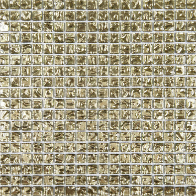 Мозаика Imagine Lab HT170-15 (gold) стекло 30х30 см глянцевая чип 15х15 мм, золотой-oro-gold