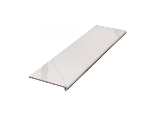 Ступень фронтальная Peldano Statuario Calipso 33x120 клинкер матовая С0004649 фото Ступень фронтальная Peldano Statuario Calipso 33x120 клинкер матовая С0004649