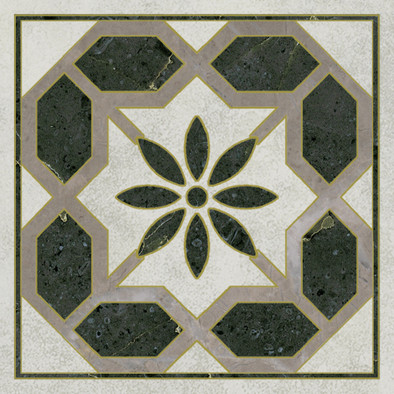 Вставка OS/A312/SG606220RL Серенада 3 лаппатированный обрезной 7.2х7.2 Kerama Marazzi