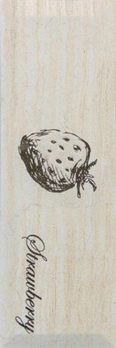 Декор Decor Fruit Creta Strawberry 10x30 глянцевый керамический