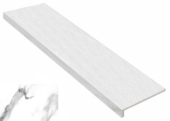Ступень фронтальная Anna Elegant Lux LLR 32x120 керамогранит лаппатированная Idalgo KB-000420