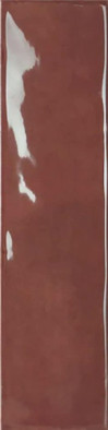 Настенная плитка Earth Wine Gloss 7.5х30 Ribesalbes глянцевая керамическая PT02910