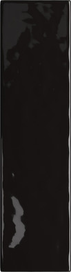 Настенная плитка Masovia Nero Gloss Str 7.8х29.8 Tubadzin глянцевая, рельефная (структурированная) керамическая 5900199263451