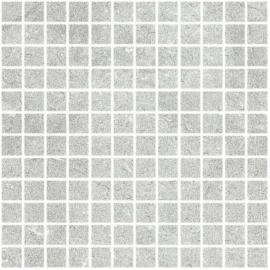 Мозаика Living Ceramics Noon Mosaic 25 Grey Soft 30x30 керамогранит матовая чип 25х25 мм, серый LV11667