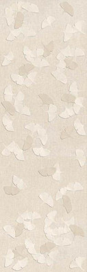 Декор Бежевый Цветочный 30x90 Villeroy and Boch Parterre матовая керамический K1310OW110210