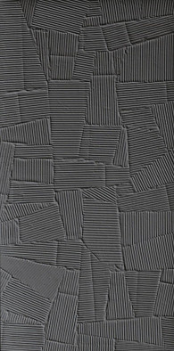 Керамогранит 06076-S Homey Paper Clay Antracite 60x120 Piemme матовый, рельефный (рустикальный) настенная плитка