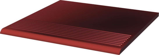 Ступень фронтальная Cloud Rosa Stopnica Prosta B1a 30x30 клинкер матовая Paradyz Ceramika 