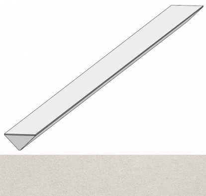 Плинтус 3D Wall Carve Field Pearl Corner 40 (A6OB) 1,4х40 Atlas Concorde Italy матовый керамический фото Плинтус 3D Wall Carve Field Pearl Corner 40 (A6OB) 1,4х40 Atlas Concorde Italy матовый керамический