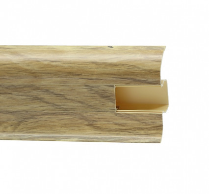 Плинтус 811 Дуб Орно Royce 2200х58х20 пвх