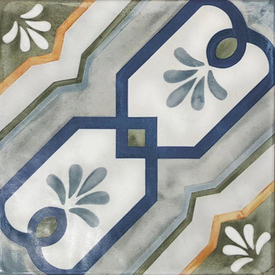 Керамогранит Veranda Maresa 15х15 Nanda Tiles антискользящий (grip), матовый, рельефный (рустикальный) универсальная плитка 00000086191
