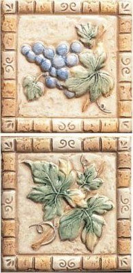Декор Marble Style Fuel Ins.S/2 Grappoli Gialo 10х10