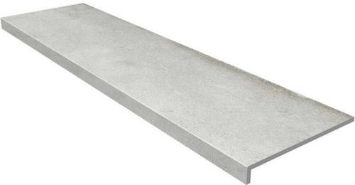 Ступень фронтальная Cronos Anti-Slip Rect. Gris 31.5x120 керамогранит антискользящая (grip), матовая Gres de Aragon 00000040748