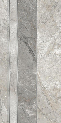 Декор Этна D1 Широкая Полоса Серый 30х60 Axima матовый керамический СК000045071