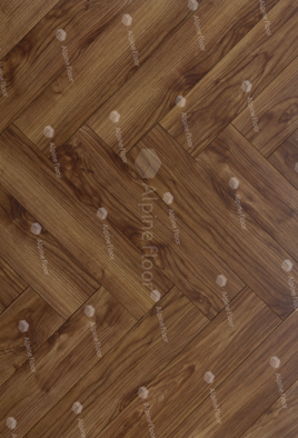 Ламинат Homflor Herringbone 12 BR 520 Chocolate Walnut 644х143х12 12 мм 33 класс с фаской