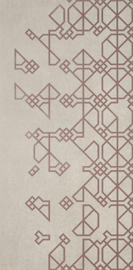 Декор Sartoria Geometria A Rossomarsala 50x100 Petracer`s матовый керамический SA G A ROSSO