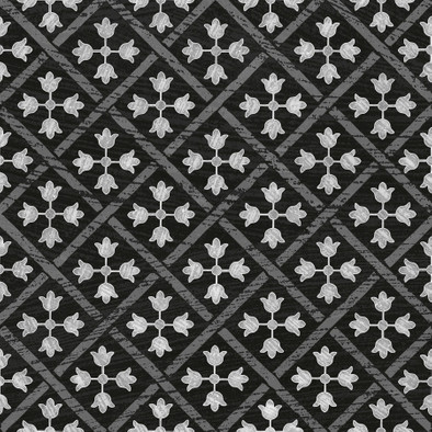 Керамогранит Guadalupe Black 18.7x18.7 Monopole сатинированный универсальная плитка 81203
