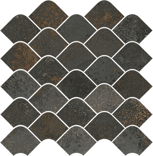 Мозаика Mosaico Korubo NT Basalto 30x30 керамогранит