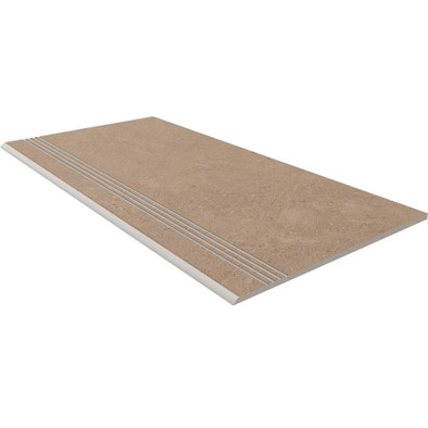 Ступень фронтальная GO01 30x60-Неполированная (с насечками) керамогранит 69417