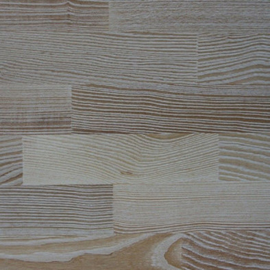 Паркетная доска Ясень Браш. Белый Лак