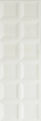 Настенная плитка Bliss Square Ice 3D Str 30x90 Marazzi Italy 3d, глянцевая керамическая MP5V