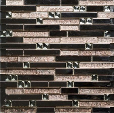 Мозаика Smokey Beige стеклянная 30x30