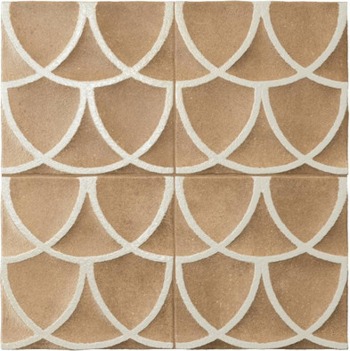 Керамогранит J080 Terracreta Forma Vitrea Chamotte 20х20 Marca Corona матовый универсальная плитка