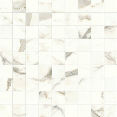 Мозаика Marvel Calacatta Prestigio Mosaico Matt 30x30 керамогранитная
