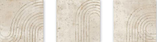 Декор Wabi Ivory 12.5x12.5 Wow Enso глянцевый керамический 120843