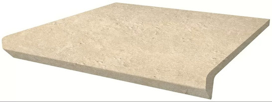 Ступень фронтальная Scandiano Beige Kapinos Stopnica Prosta 30x33, клинкер матовая Paradyz Ceramika 47989
