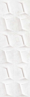 Декор Haro Blanco 31.5x100 Grespania Ceramica S.A. Galvanic матовый, рельефный керамический 70GV411